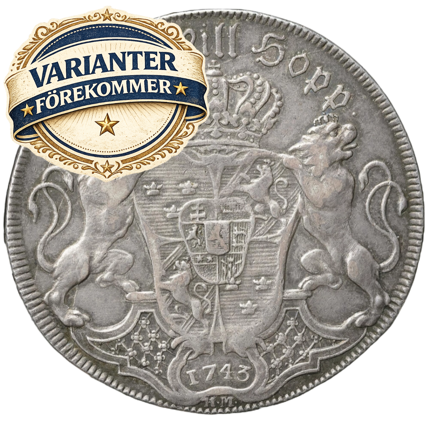 Riksdaler 1743