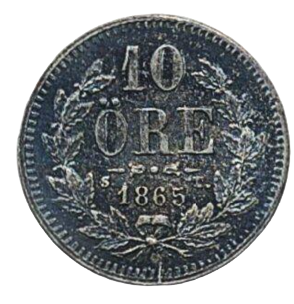 10 Öre 1865