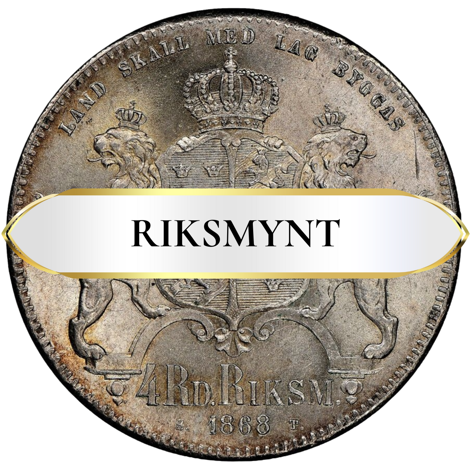 KARL XV RIKSMYNT