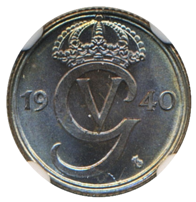 25 öre 1940 nickel
