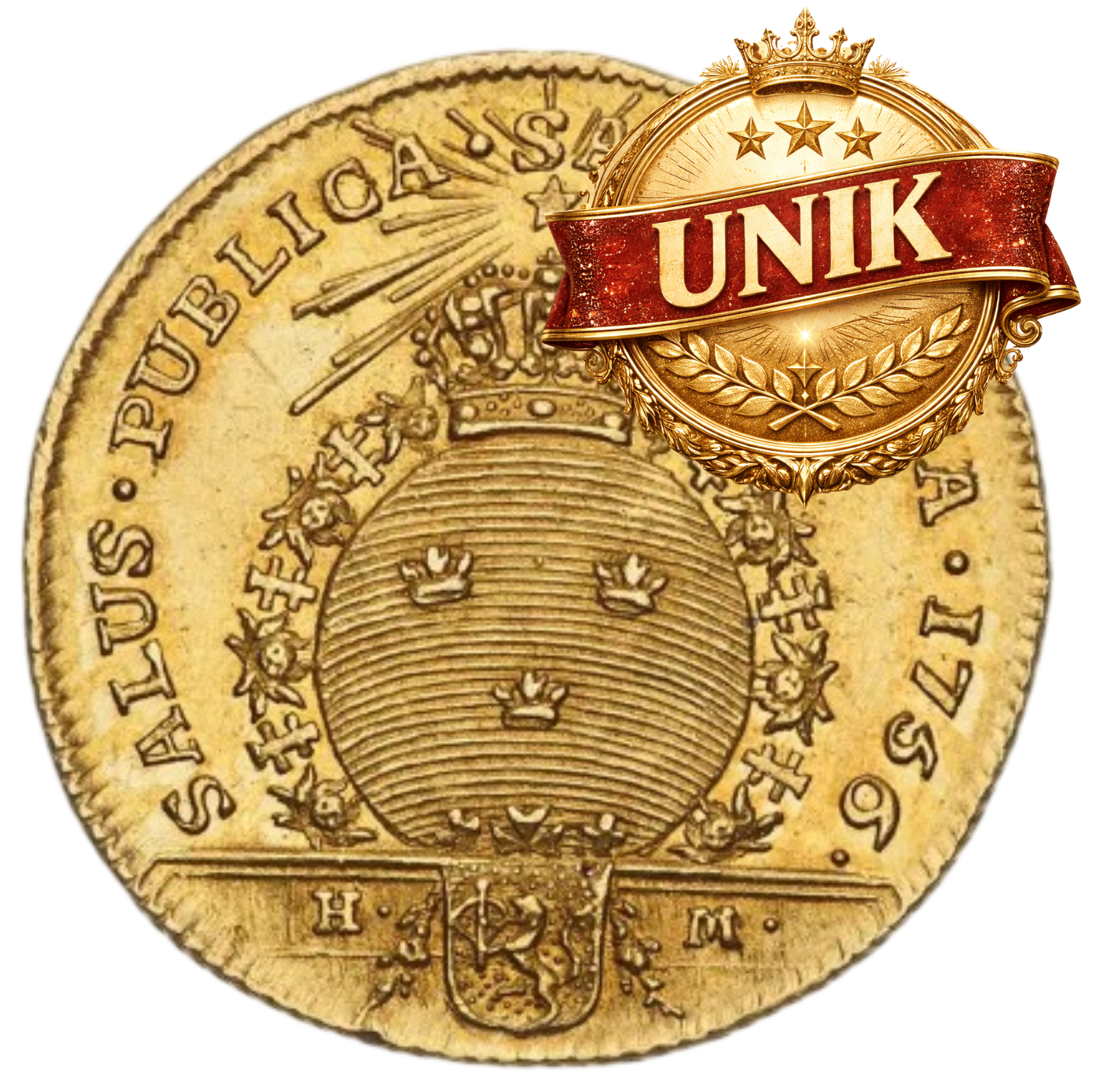 1 dukat ädelfors 1756