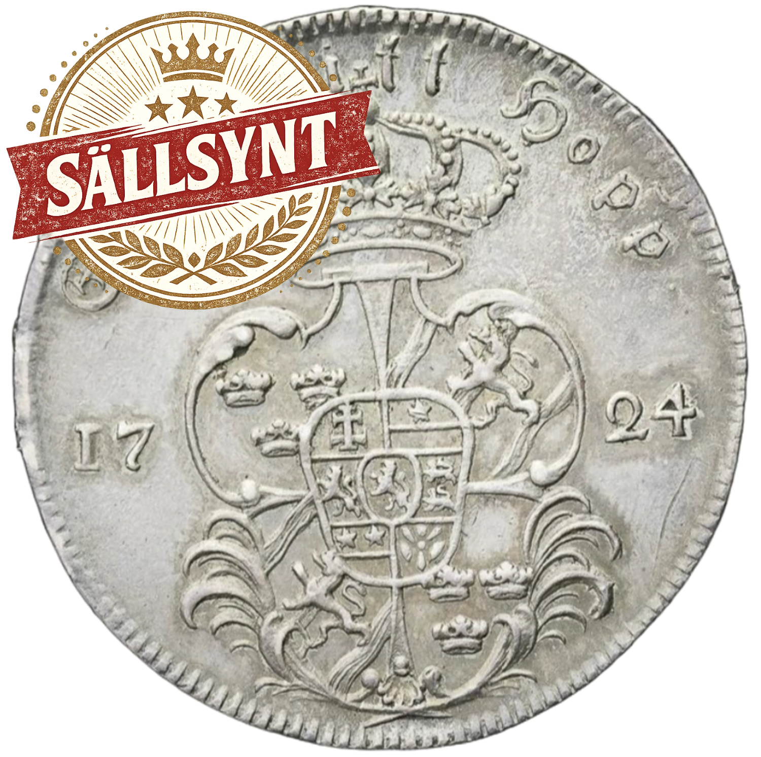 1/2 riksdaler 1724