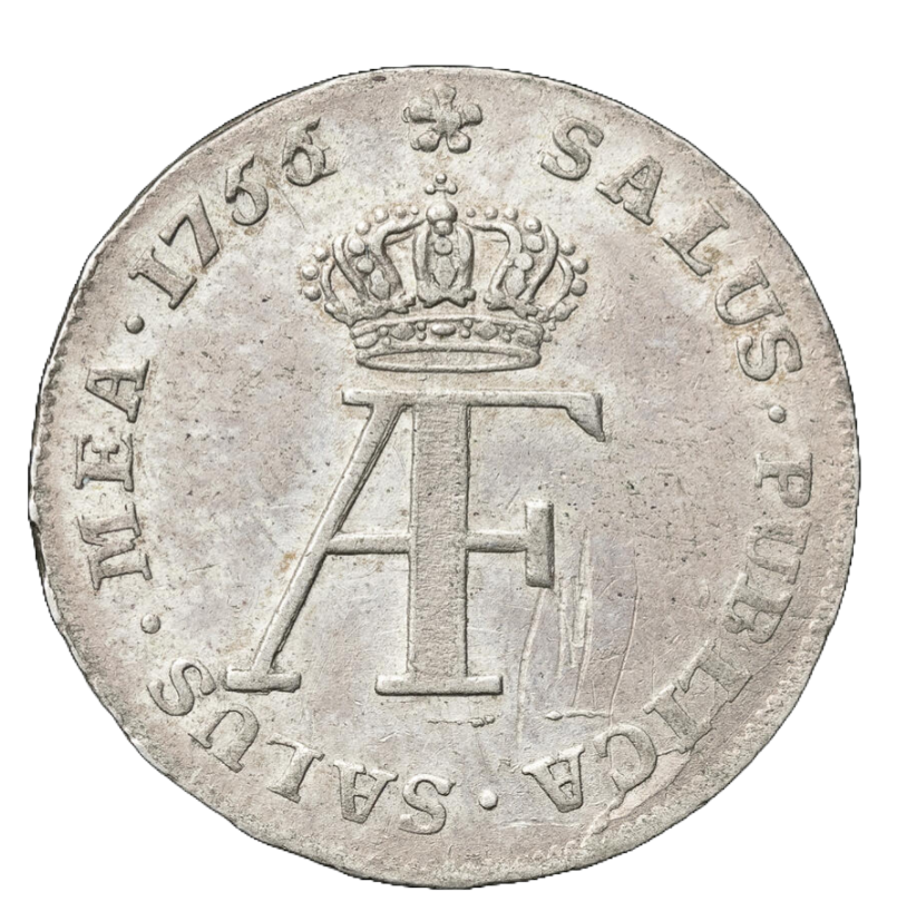 5 öre 1755