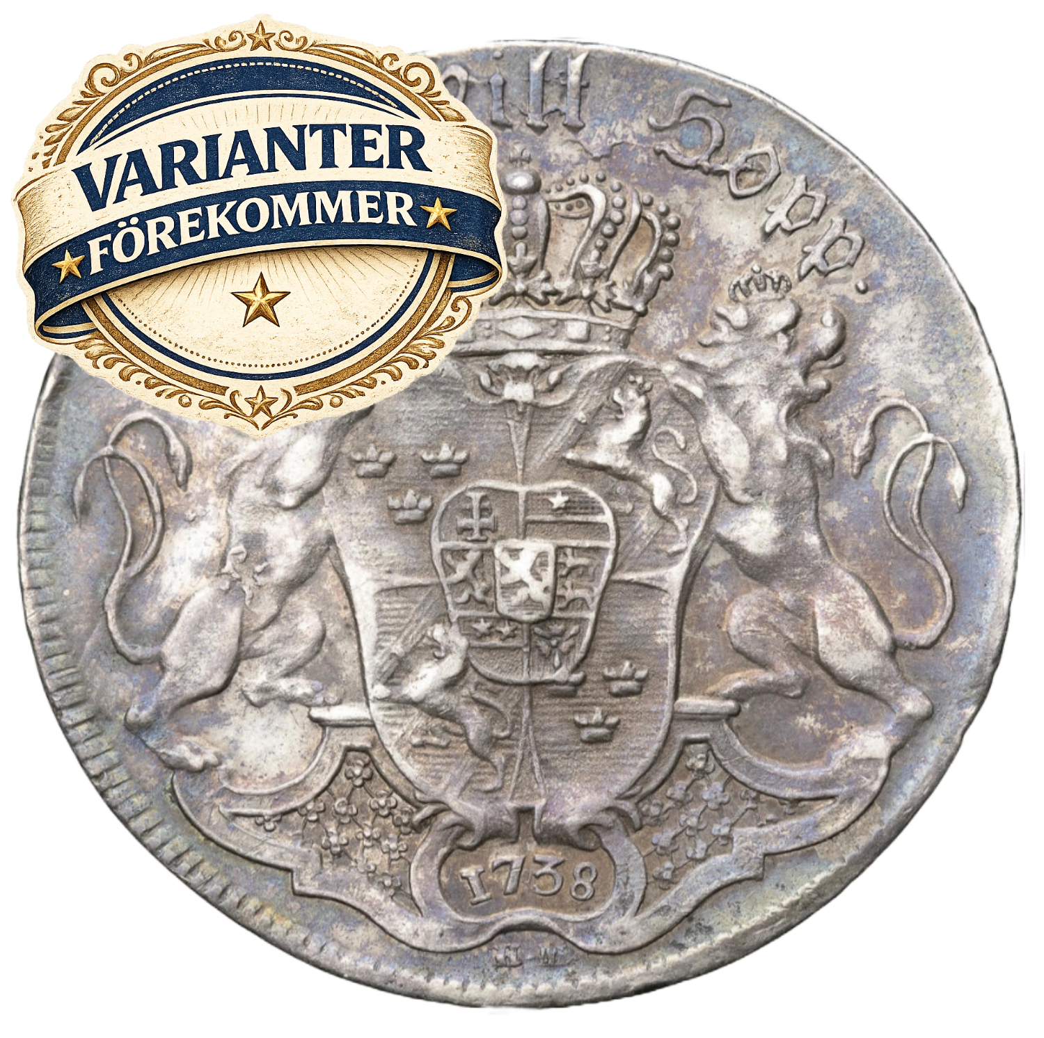 Riksdaler 1738