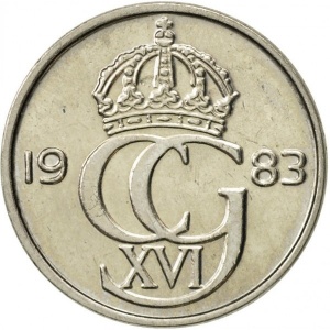 25 öre 1983