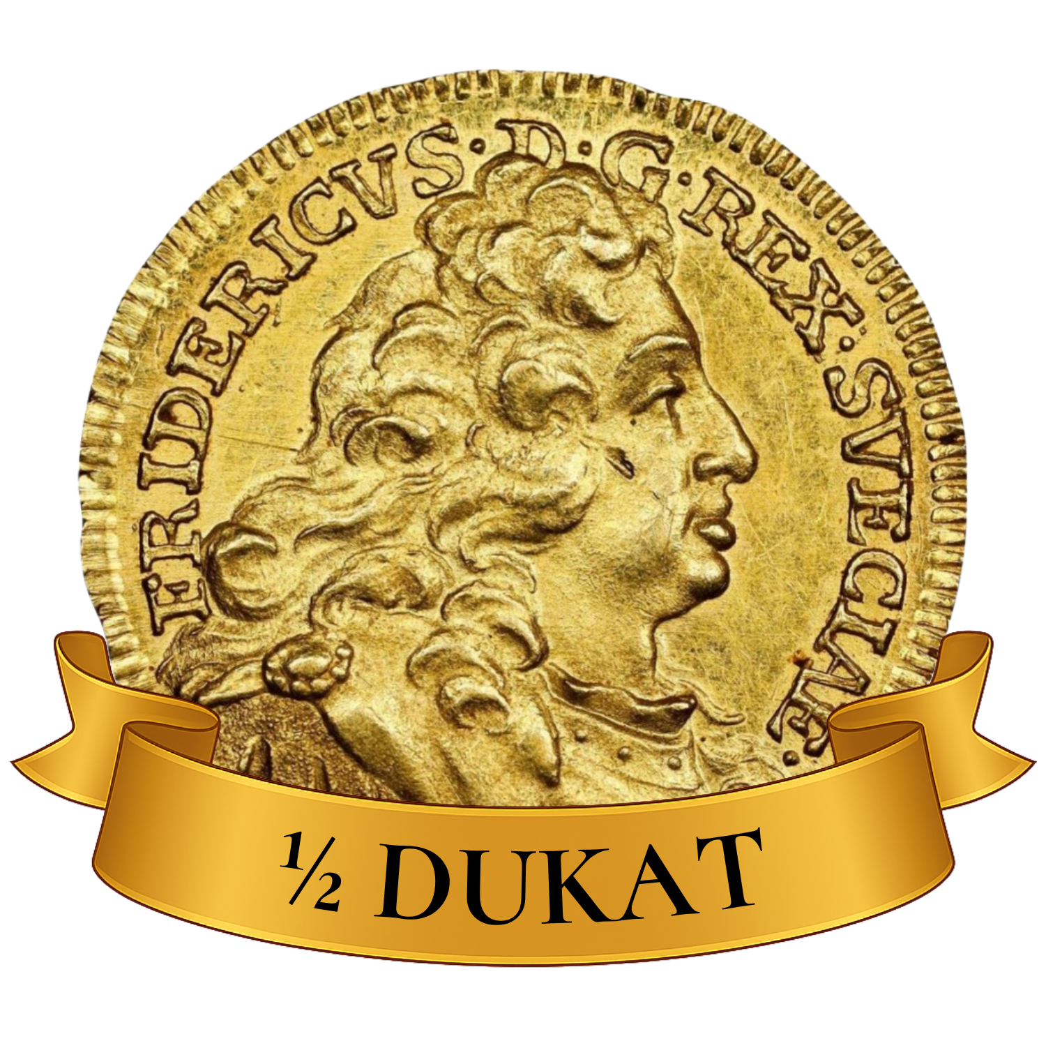 1/2 dukat Fredrik I