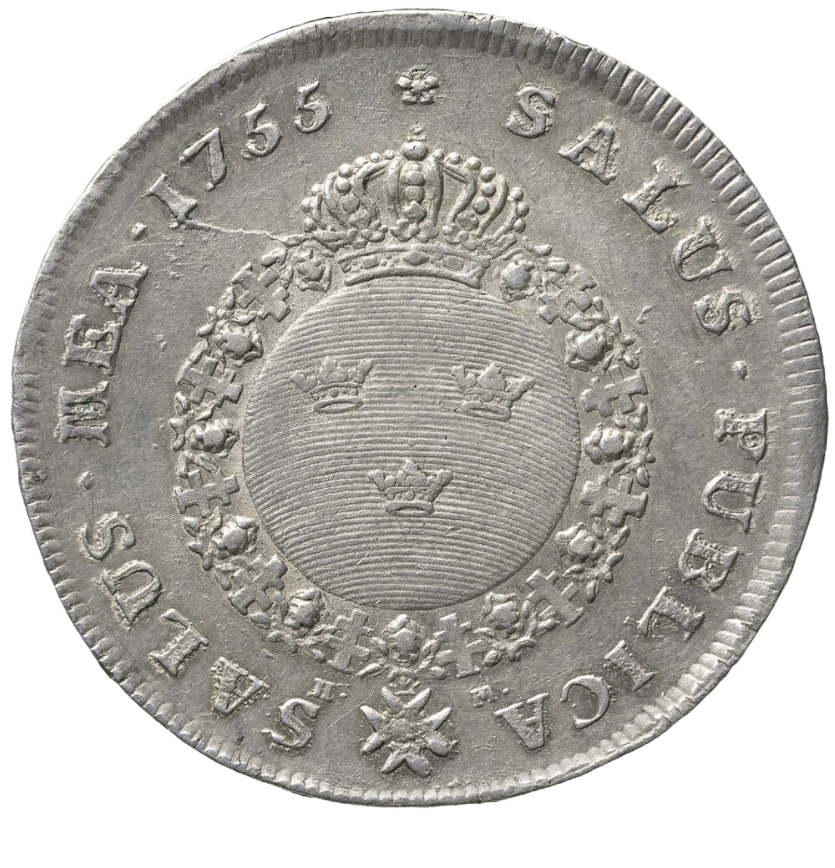 1 riksdaler 1755