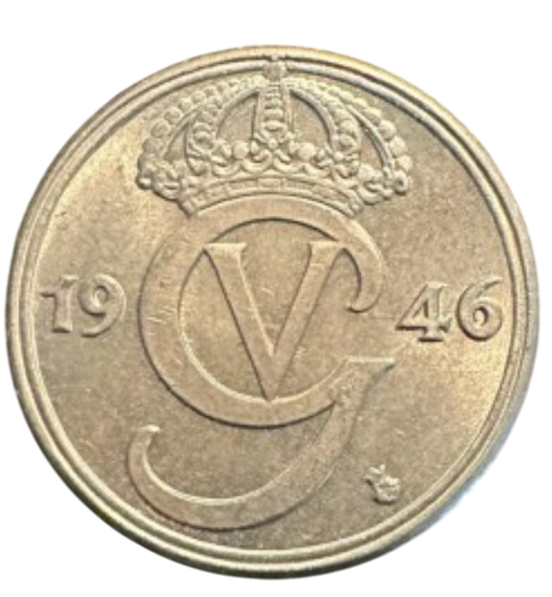 25 öre 1946 nickel