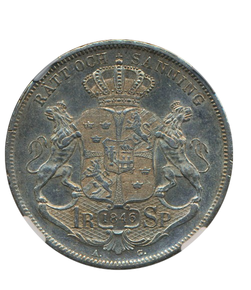 1 Riksdaler Specie 1846