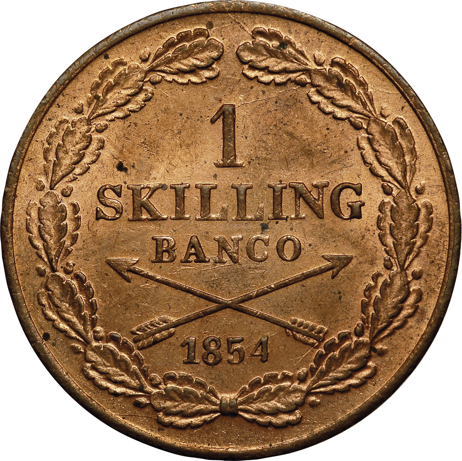 1 Skilling 1854