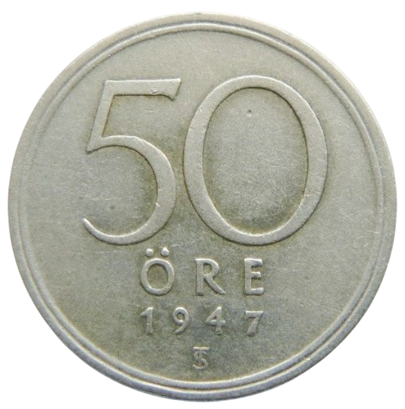 50 öre 1947