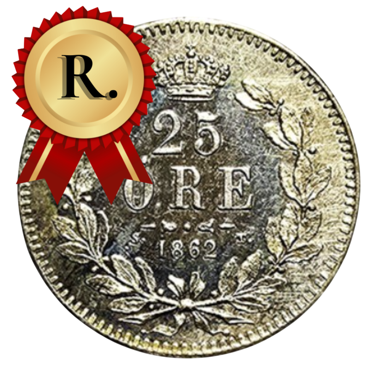 25 Öre 1862