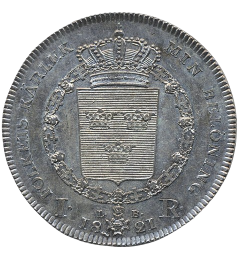 1 riksdaler 1821