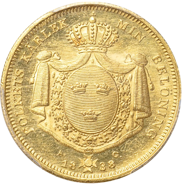 4 Dukater 1838