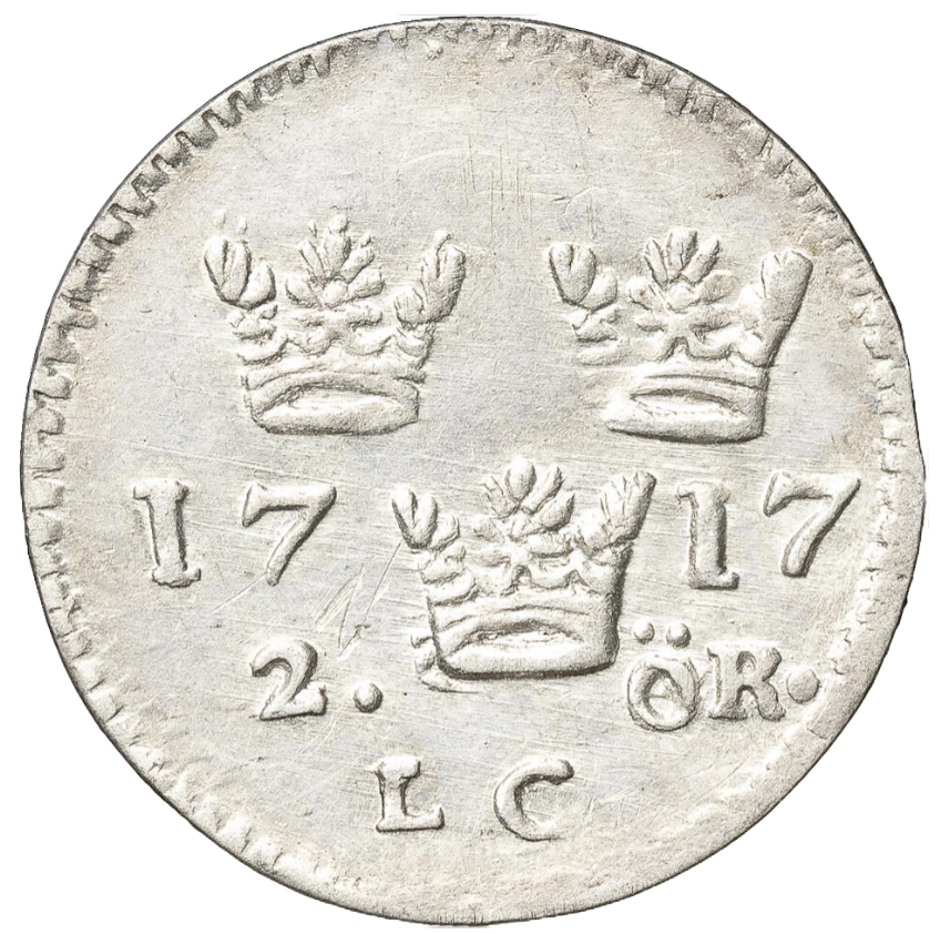 2 Öre 1717