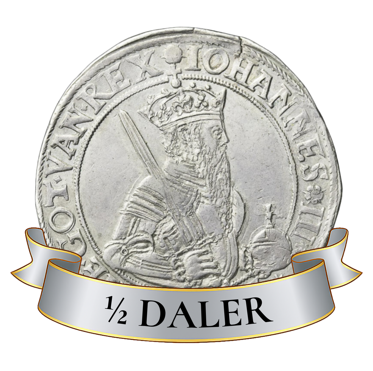 Johan III 1/2 daler