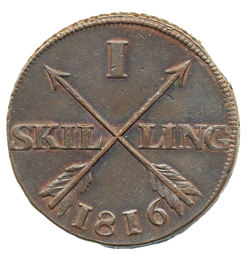 1 skilling 1816