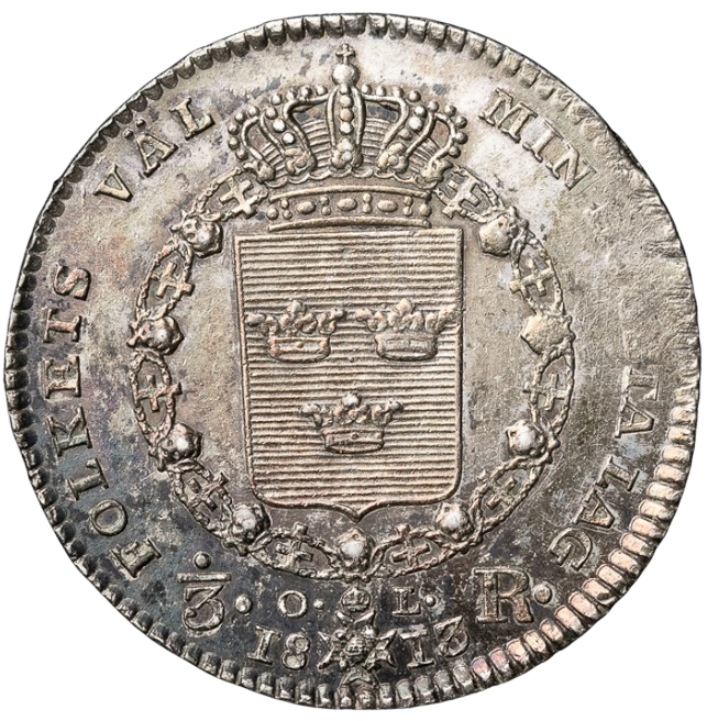 1/3 riksdaler 1813