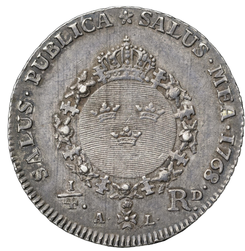 1/4 Riksdaler 1768