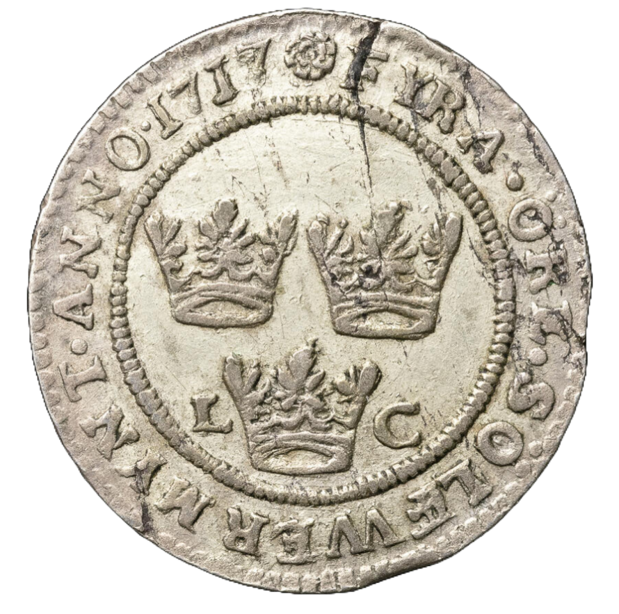 4 Öre 1717