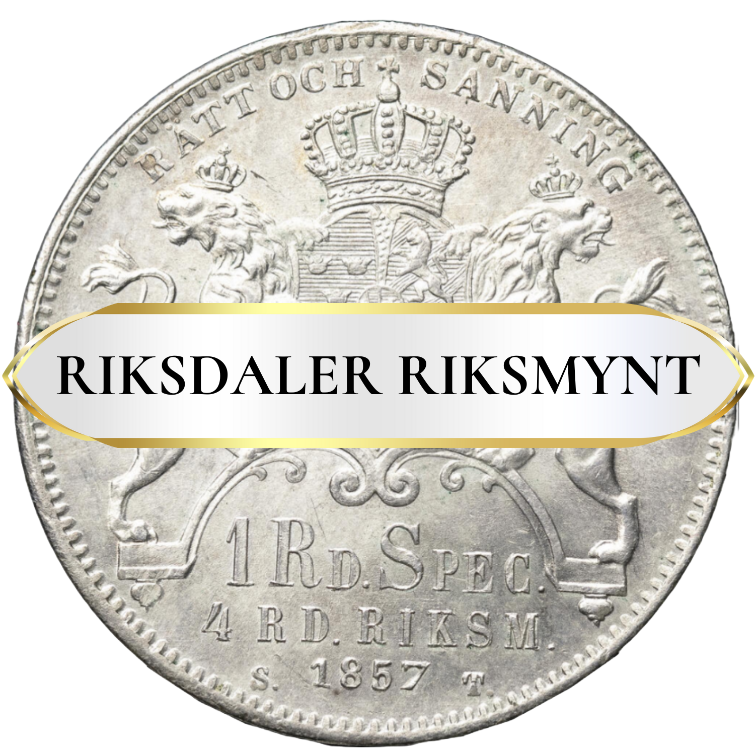 Oskar I riksdaler riksmynt