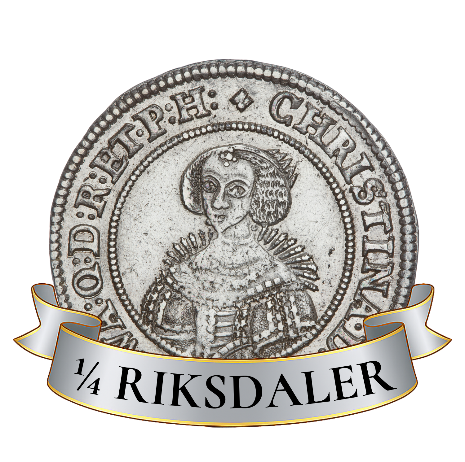 1/4 riksdaler kristina