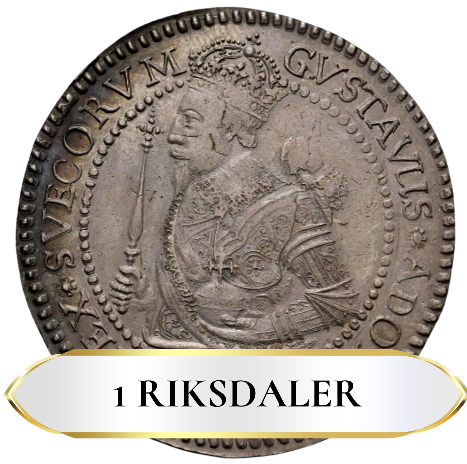 1 riksdaler gustav ii adolf