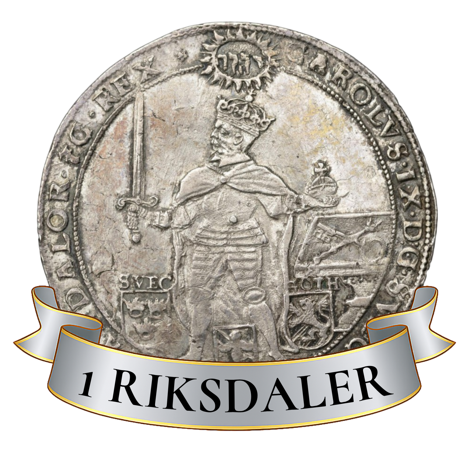 1 riksdaler karl ix