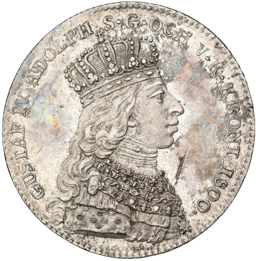 Kastmynt Gustaf IV Adolf