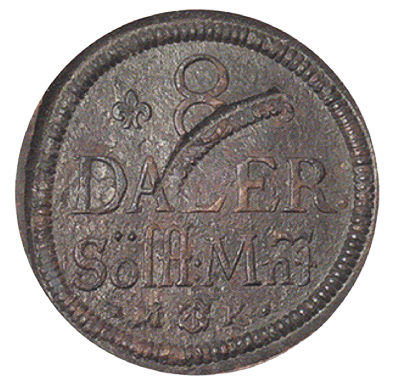 8 daler silvermynt kristina