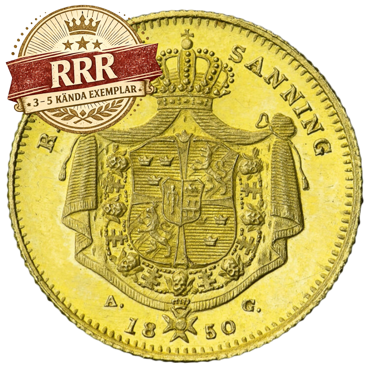 2 dukater 1850