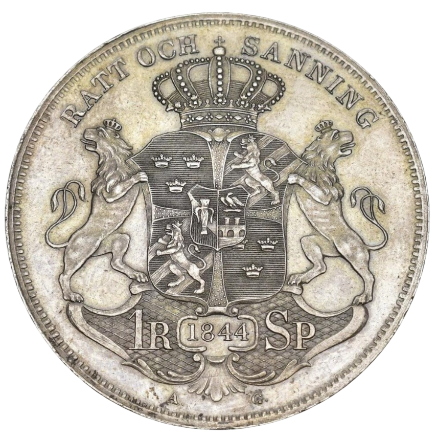 1 Riksdaler Specie 1844