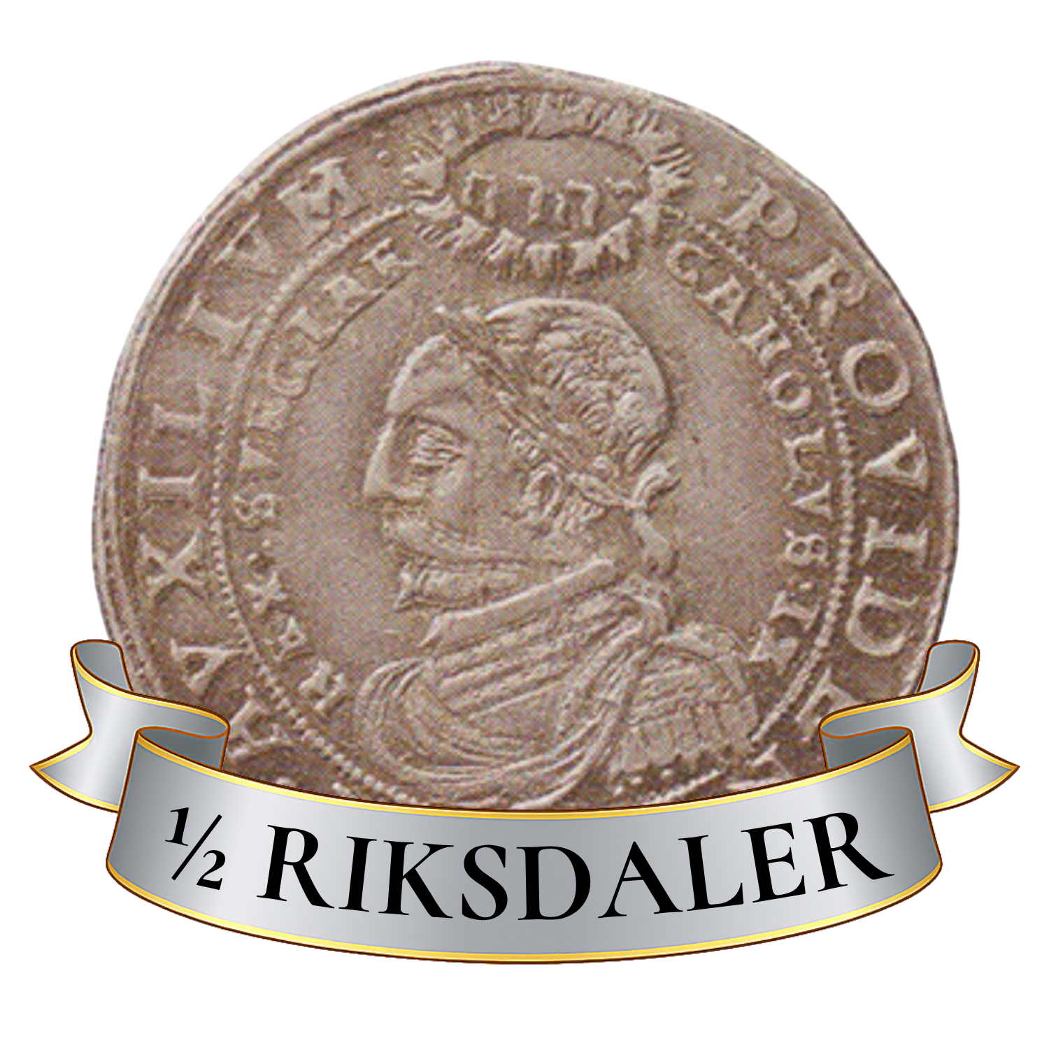 1/2 riksdaler 1607