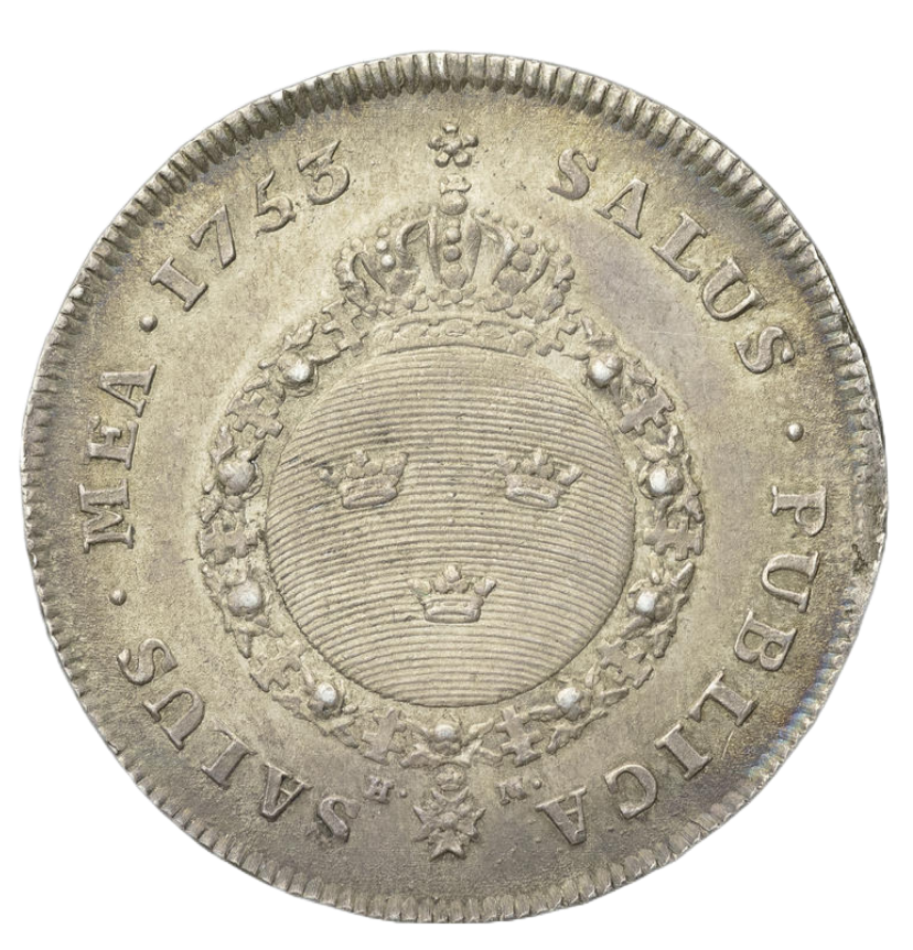 1/2 Riksdaler 1753