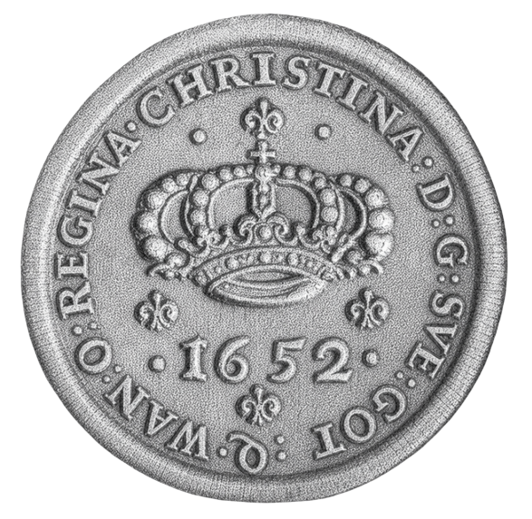 2 daler sm 1652
