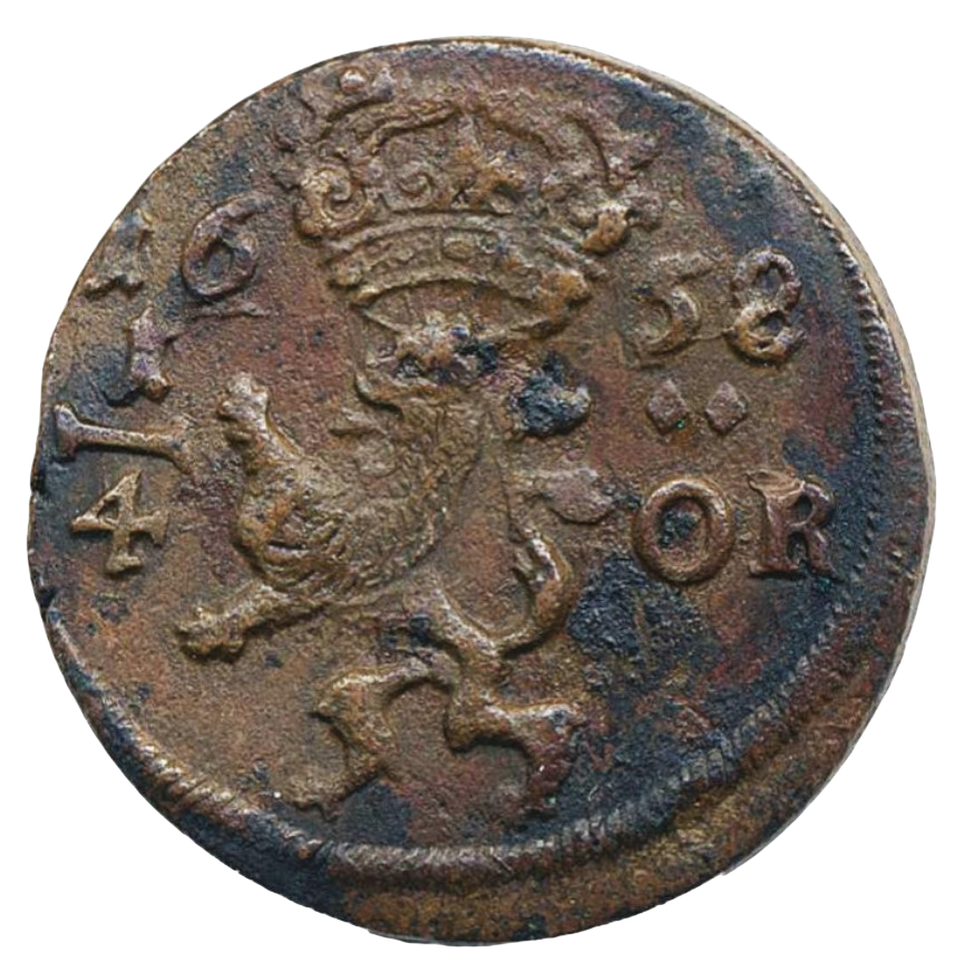 1/4 Öre 1658