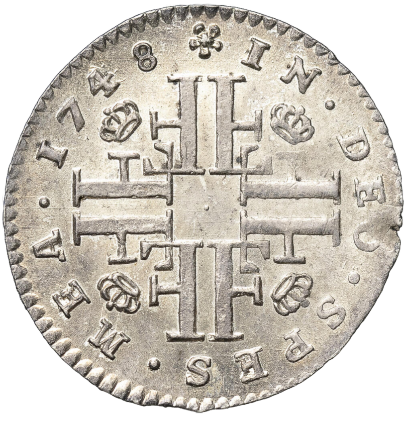 5 Öre 1748