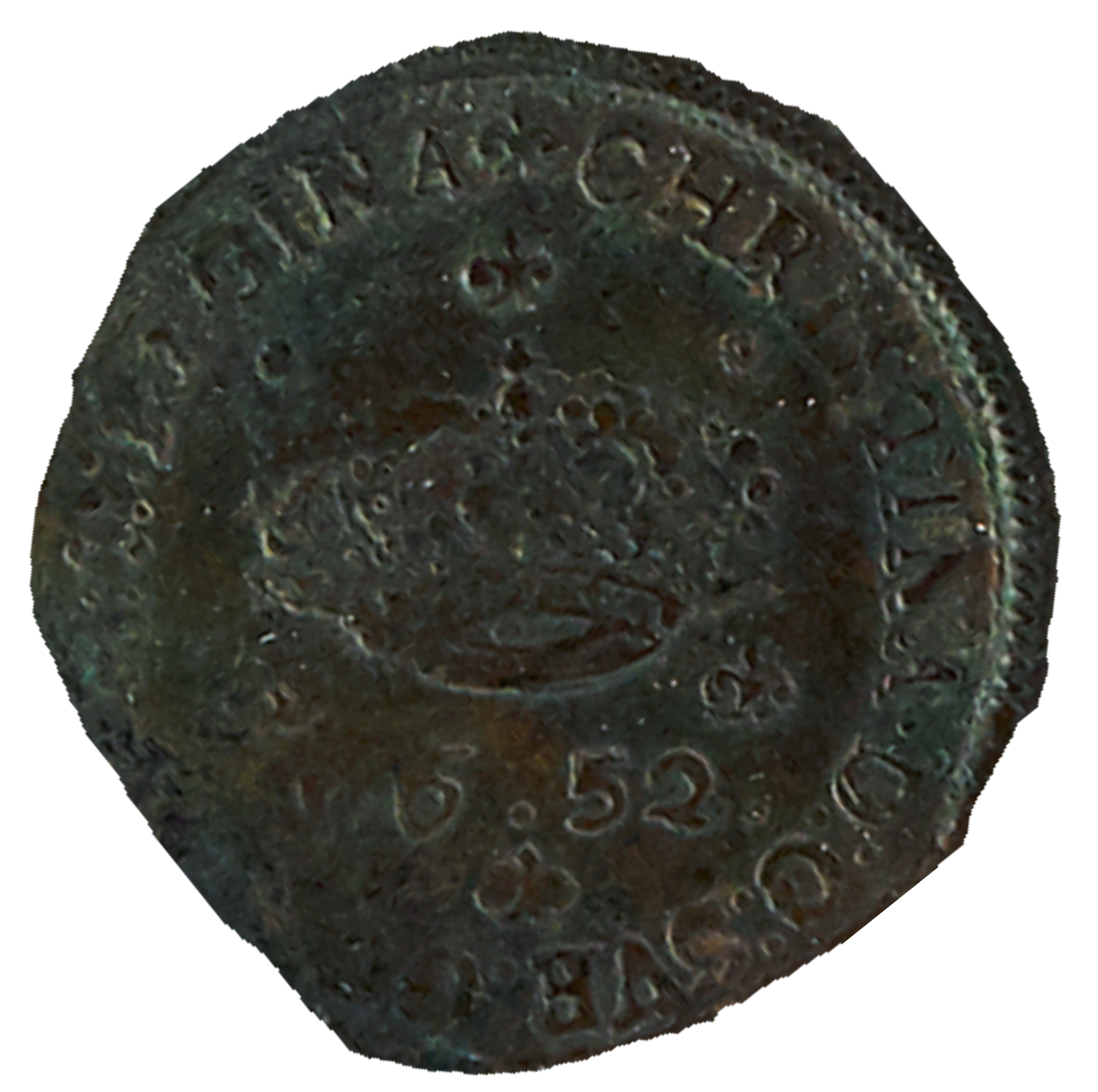 1 daler sm 1652