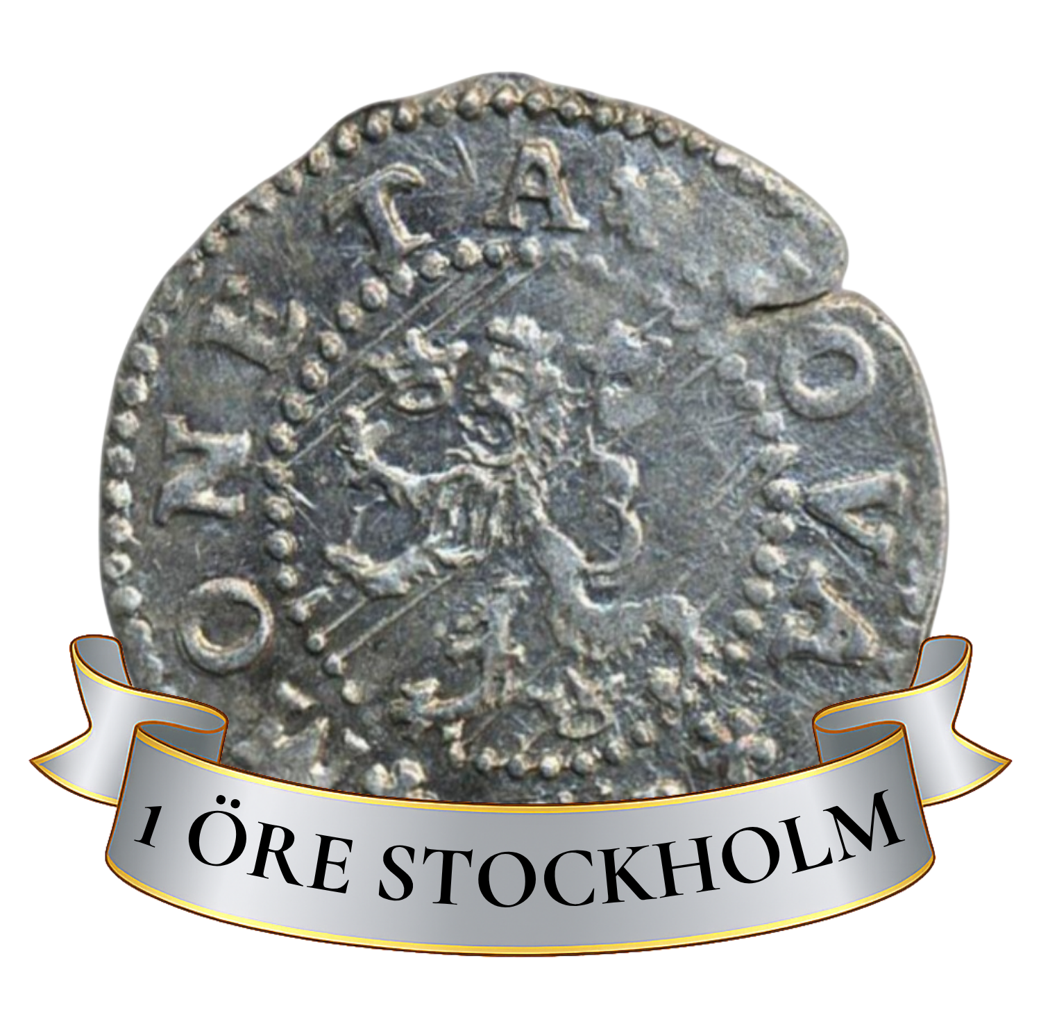 1 öre stockholm Gustav II Adolf