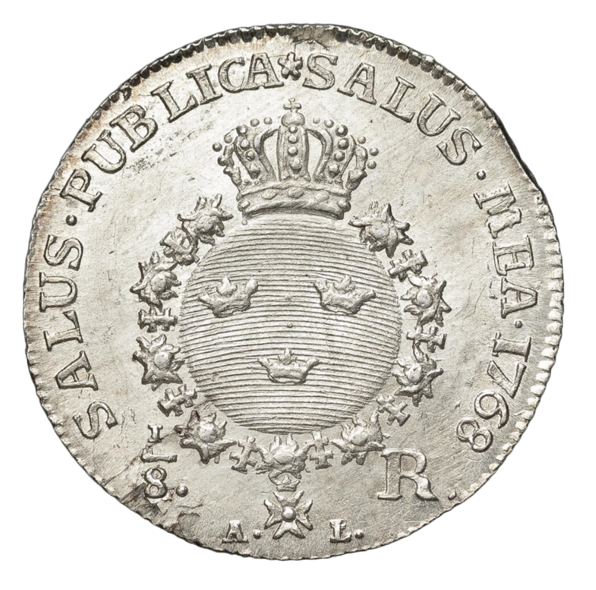 1/8 Riksdaler 1768