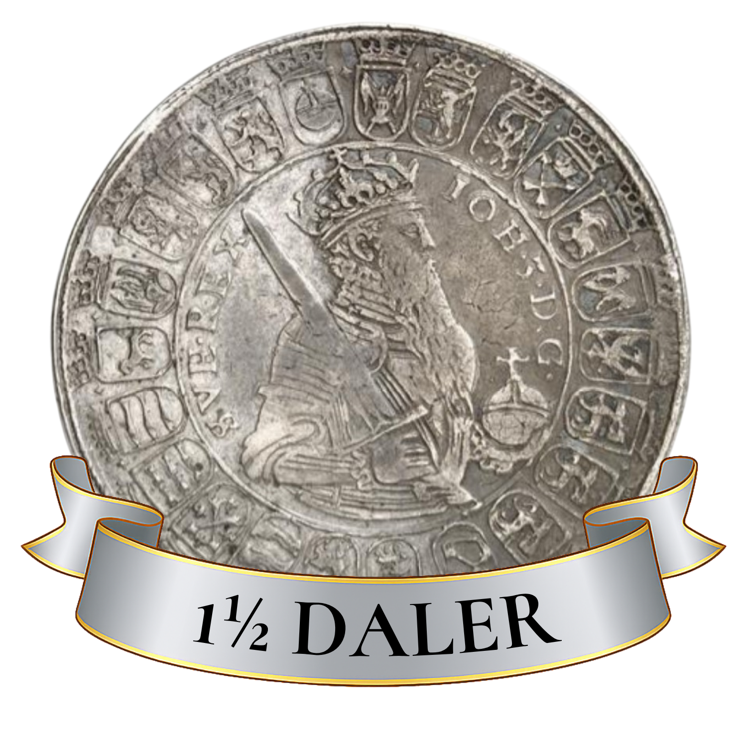 1 1/2 daler 1576