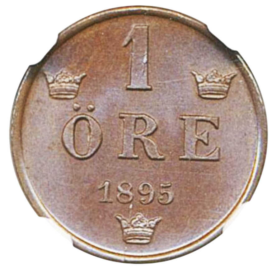 1 öre 1895