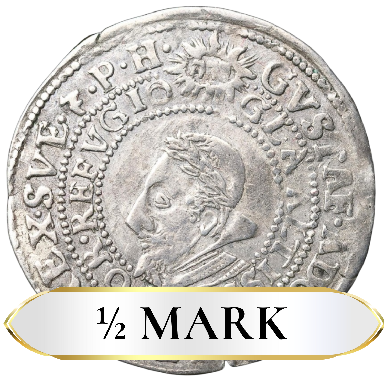1/2 mark Gustav II Adolf