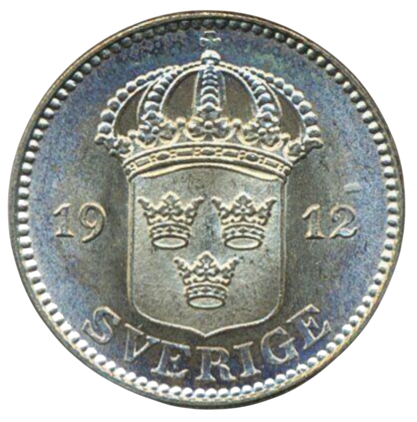25 öre 1912