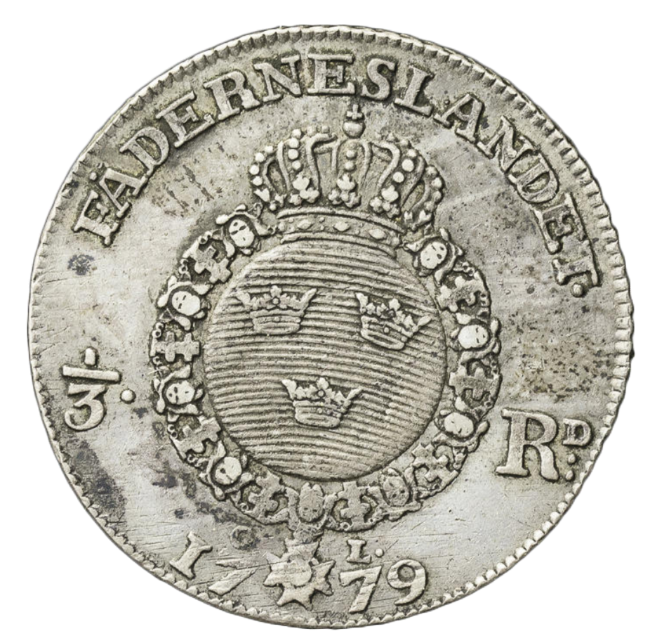 1/3 riksdaler 1779