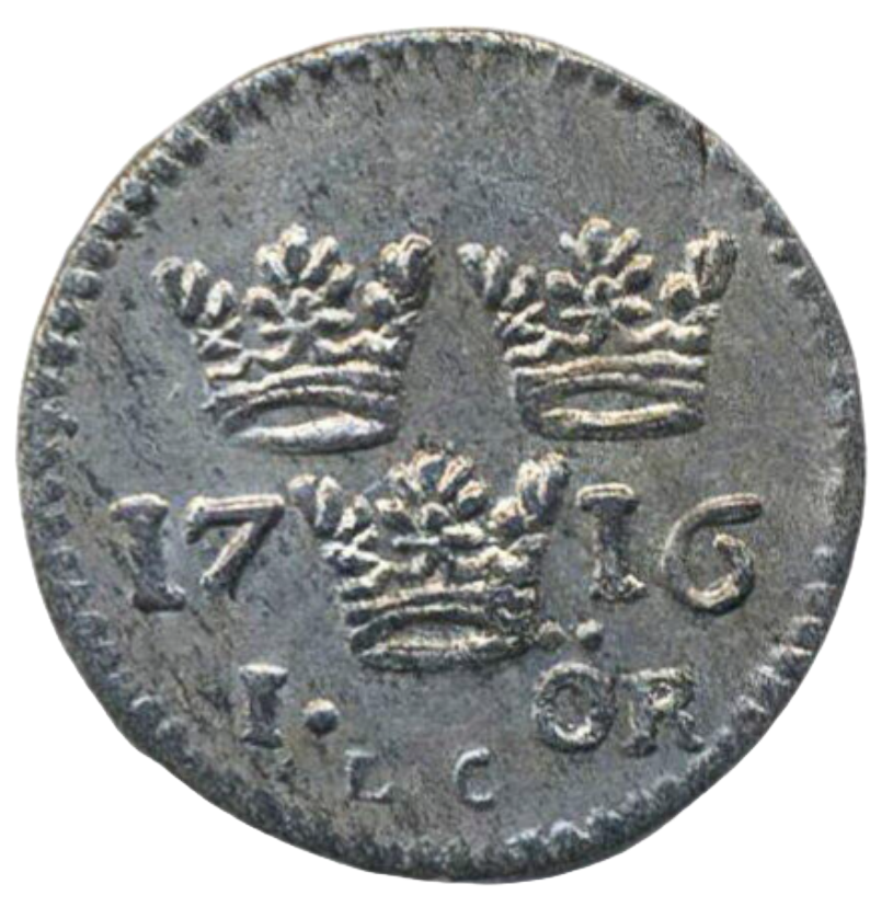 1 öre 1716