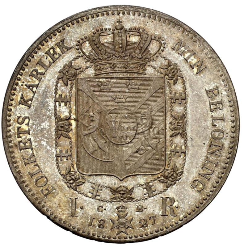 1 riksdaler 1827