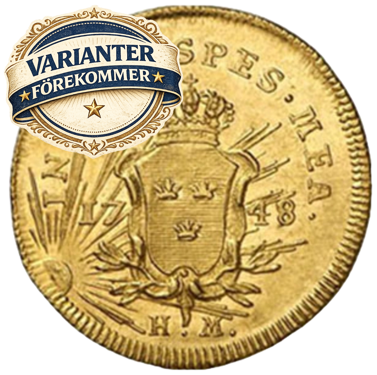 Ostindisk dukat 1748