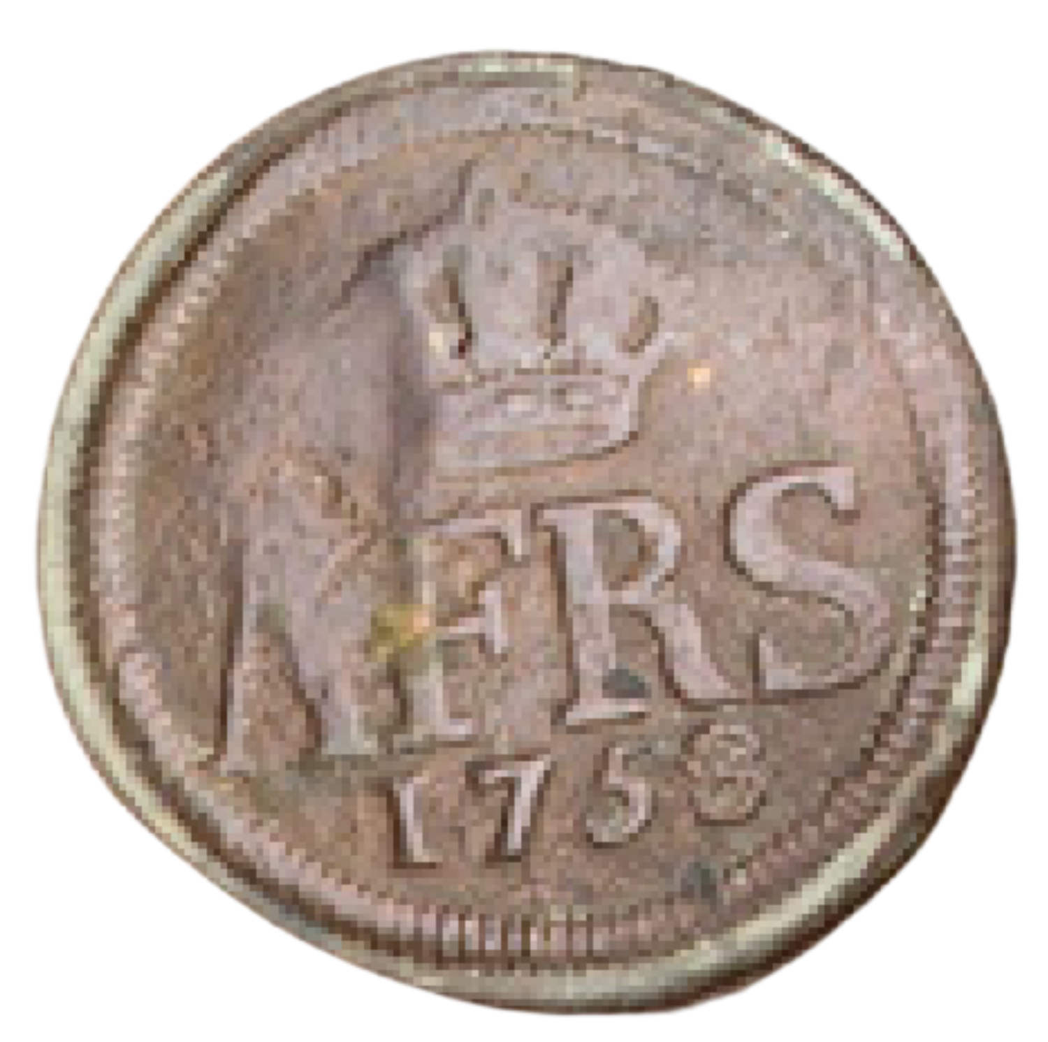 4 daler sm 1758