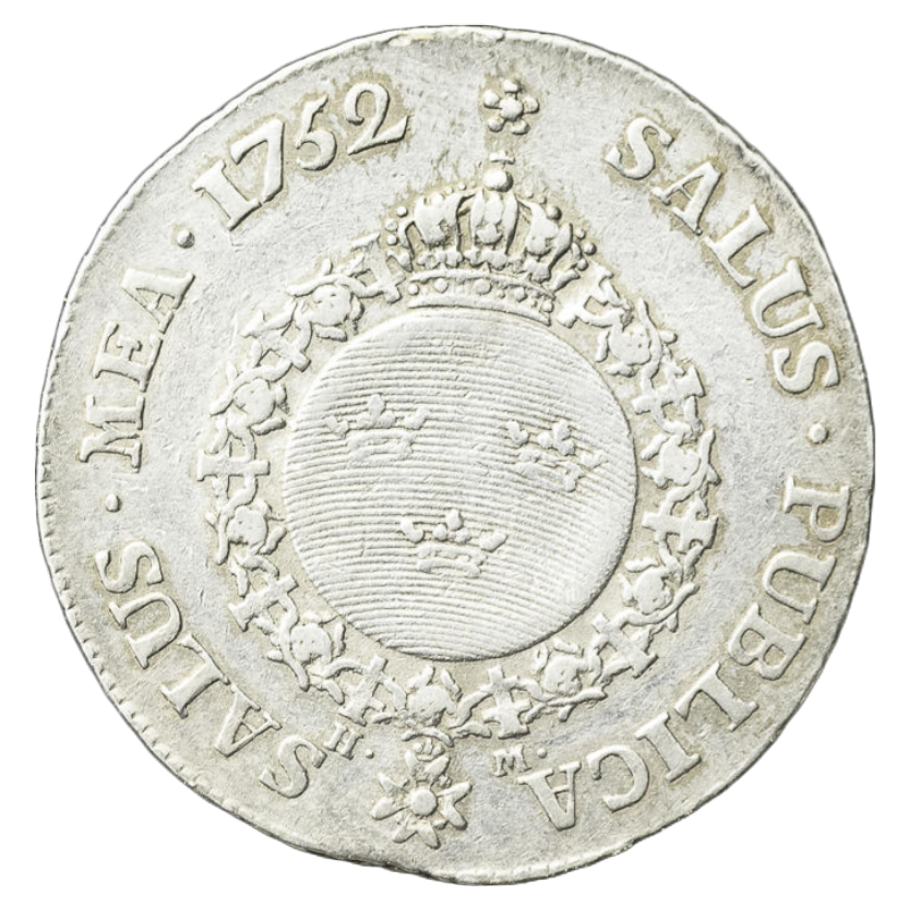 1/4 Riksdaler 1752